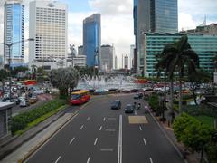 Bundaran Hotel Indonesia in Jakarta