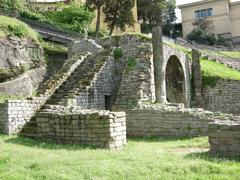 Fiesole archaeological area theater arch