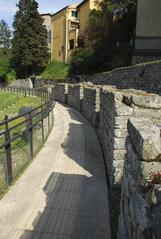 Fiesole archaeological site theater in Florence, Italy