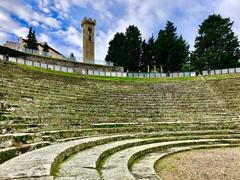 Roman theater at Fiesole, Italy