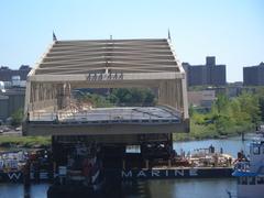 Harlem River Lift Bridge and Willis Avenue Bridge