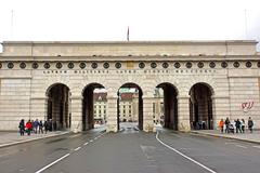 Burgtor gate in Vienna Austria