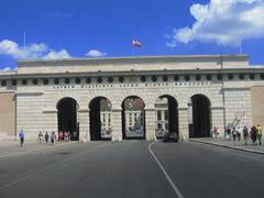 Burgtor gate in Vienna