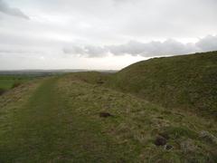 photo of Sinodun Hill camp, a listed building in England