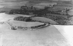 Aerial view of Wittenham Clumps in Oxfordshire, 1939