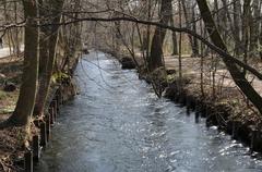 Protected area in Pasinger Stadtpark Munich