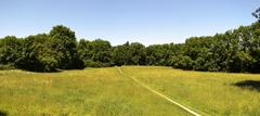 Pasinger Stadtpark in the West of Munich