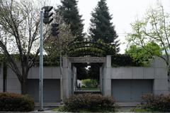 Mission Street entrance to Yerba Buena Gardens in San Francisco