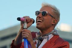 Tyler Glenn performing at Apple Worldwide Developers Conference Bash 2012