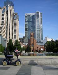 Yerba Buena Gardens panoramic view