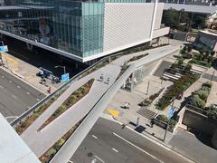 footbridge crossing Howard Street in downtown San Francisco