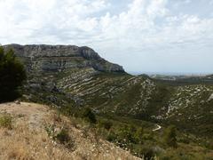 Les Calanques de Marseille along the Route des Crêtes