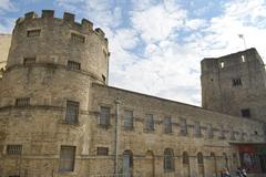 Oxford Castle D Wing viewed from the northeast