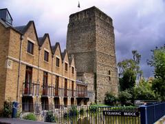 Oxford Castle panoramic view