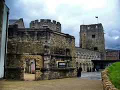 Oxford Castle on a sunny day