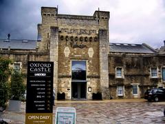 Oxford Castle panoramic view