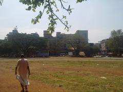 Skyline of Thrissur city from Thekkinkadu Maidan