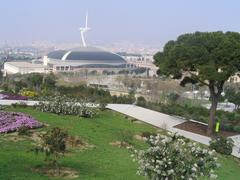 Botanical garden of Barcelona - 2004 lush green scenery