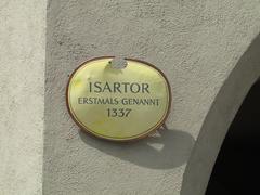 Isartor historic city gate in Munich