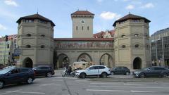 Isartor gateway tower in Munich