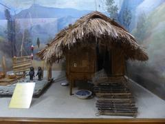 Model of a Mizo house