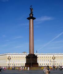 Alexander's Column in St. Petersburg, 2006