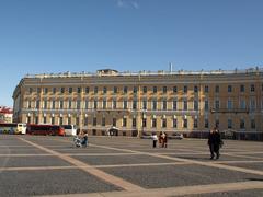 Dvortsovaya Square in Saint Petersburg