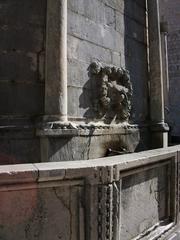 Detail of the Onofrio's Fountain in Dubrovnik