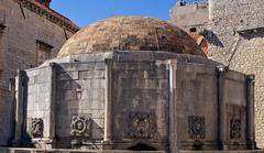 Onofrio's Fountain in Dubrovnik