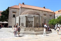 Onofrio's Fountain in Dubrovnik