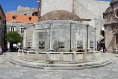 Onofrio's Fountain in Dubrovnik