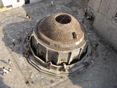 La fontaine d'Onofrio in Dubrovnik