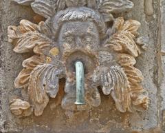 Mascaron on Big Onofrio's Fountain in Dubrovnik