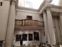 Interior view of Pinacoteca San Domenico in Fano