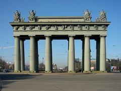 Moscow Triumphal Gate in Saint Petersburg