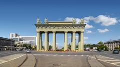 Moskovskie Vorota Square in Saint Petersburg