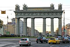 Moscow Triumphal Gates in Saint Petersburg