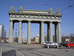 Moscow Triumphal Gates in Saint Petersburg