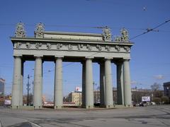 Moscow Triumphal Gates in Saint Petersburg