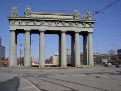 Moscow Triumphal Gates in Saint Petersburg