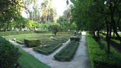 Garden in Maria Luisa Park, Seville