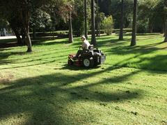 Lawnmower in María Luisa Park, Seville