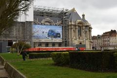 Cityscape of Lille, France