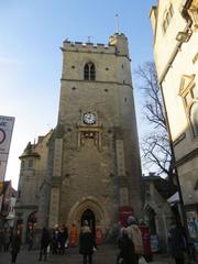 Carfax Tower in Oxford on a sunny day