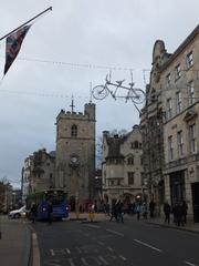 Christmas lights with a cycling theme