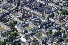 aerial photograph of Oxford, Oxfordshire, UK