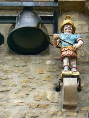 Bellringer 2 sculpture at Carfax Tower in Queen Street, Oxford