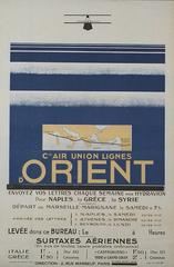 Air Union Orient Poster from Don Thomas Collection