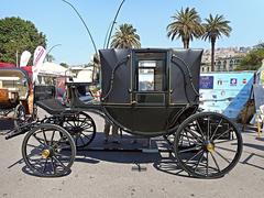 Antique wagons in Naples exhibition