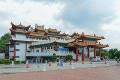 View of Thean Hou Temple in Kuala Lumpur